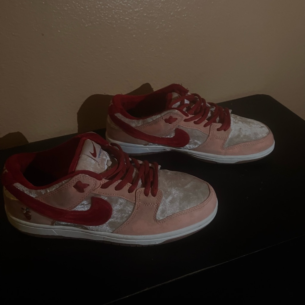 Nike Red and Pink Sneakers